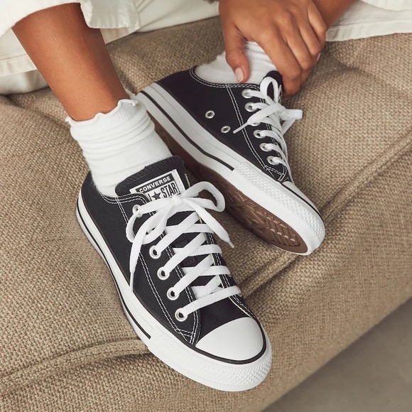 Converse Shoes - Converse Classic Black and White Low-Tops